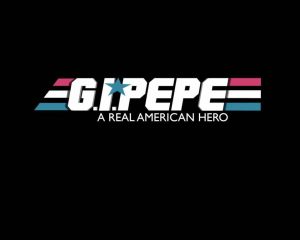 G.I. Pepe: A Real American Hero Template Black